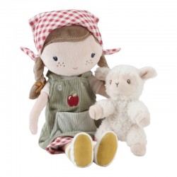 Rosa Granjera con oveja muñeca blandita