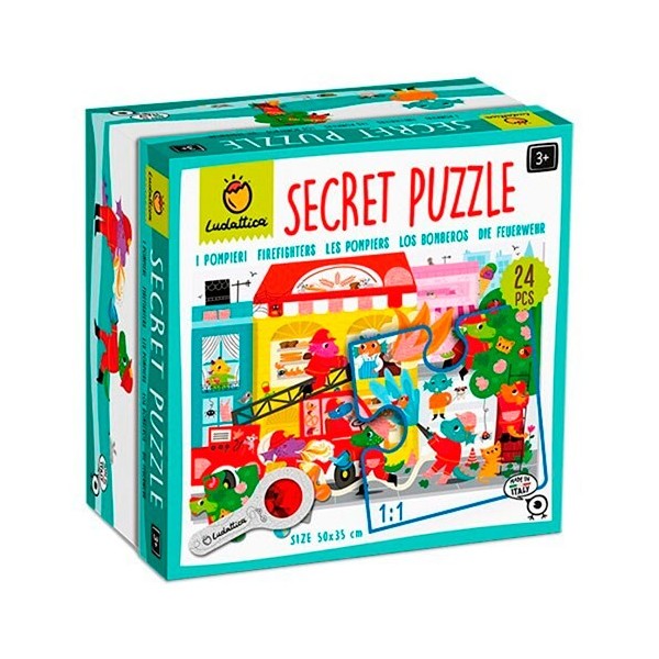 Secret Puzzle-Bomberos