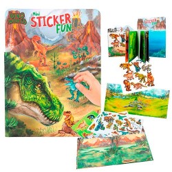 Dino world mini sticker fun