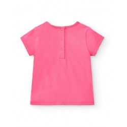 Camiseta punto rosa Creamy Ice