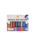 Small&Fun Metallic Silk Crayons