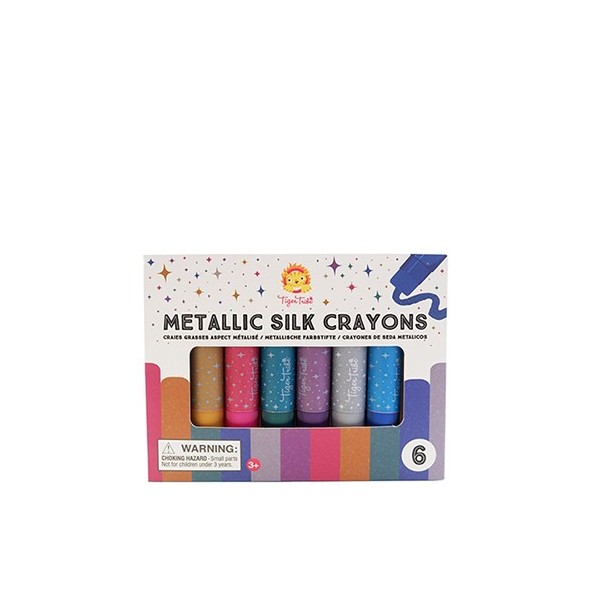 Small&Fun Metallic Silk Crayons