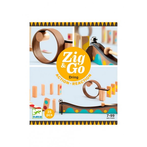 Construcción Zig & Go Dring 25 piezas +7 A