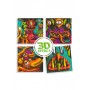 Taller Colorear en 3D Frikis Divertidos +7 A